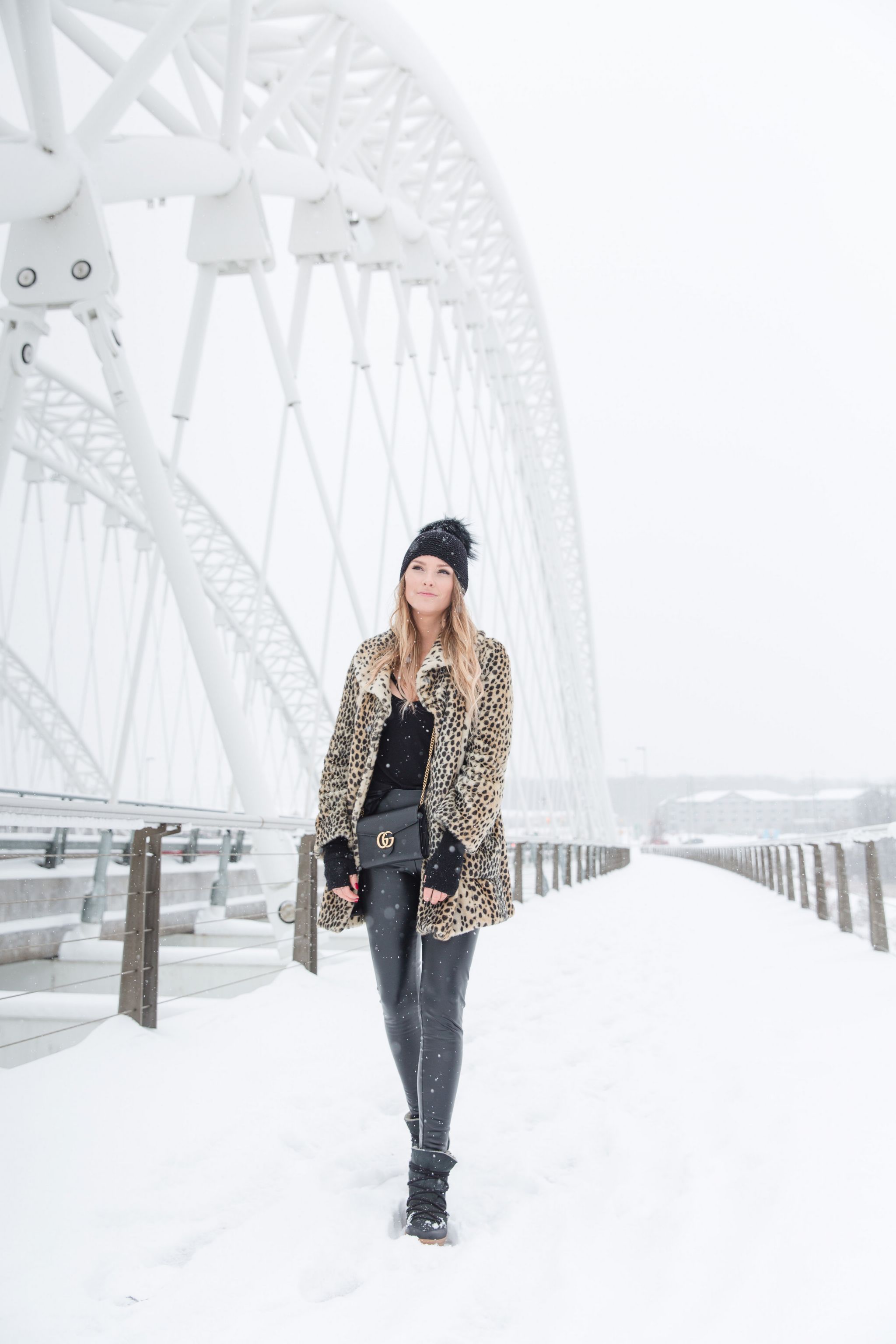 life with aco, leopard coat, winter outfit, ottawa blogger amanda conquer