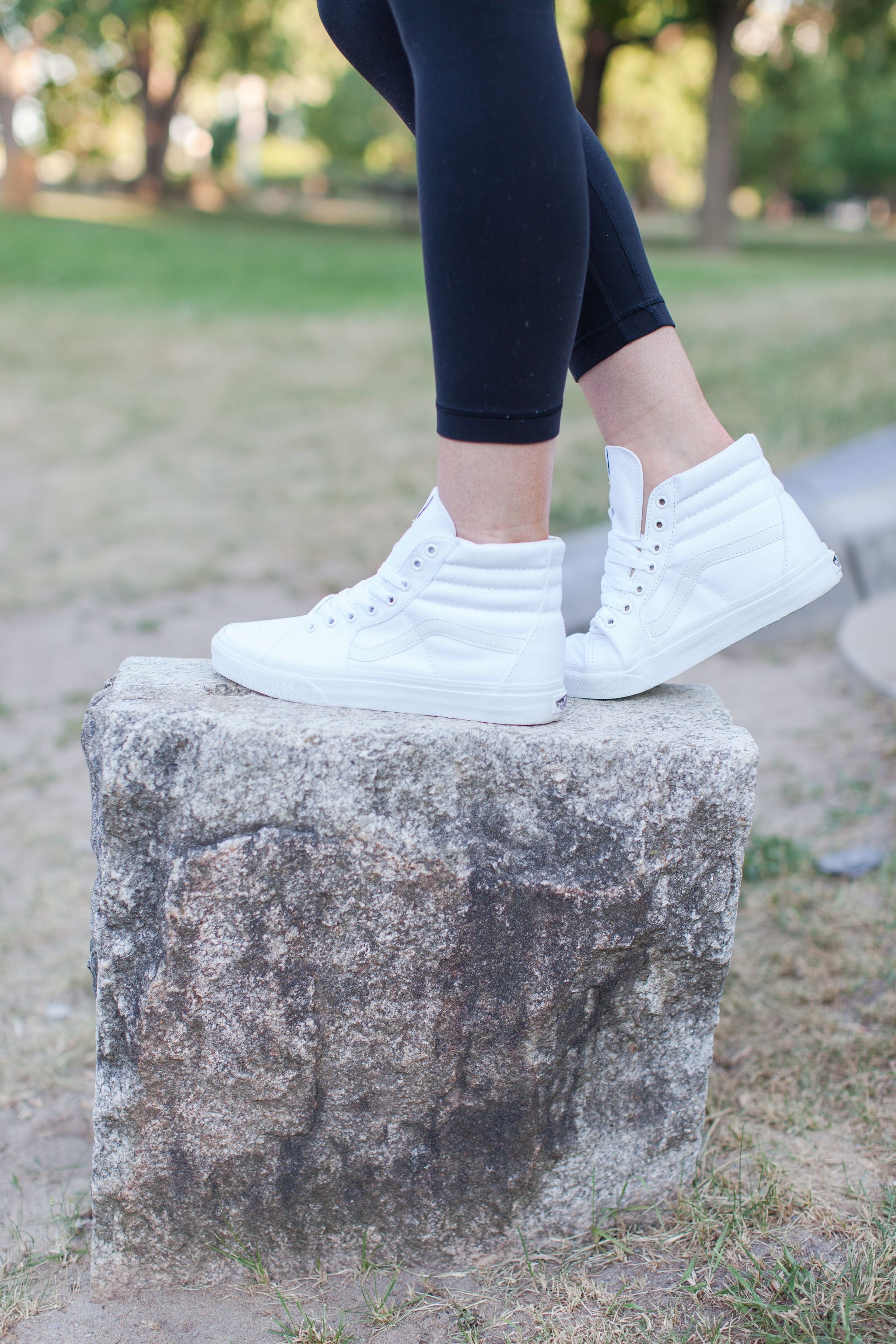 life with aco, vans sneakers, lululemon align leggings - Life with A.Co by  Amanda L. Conquer