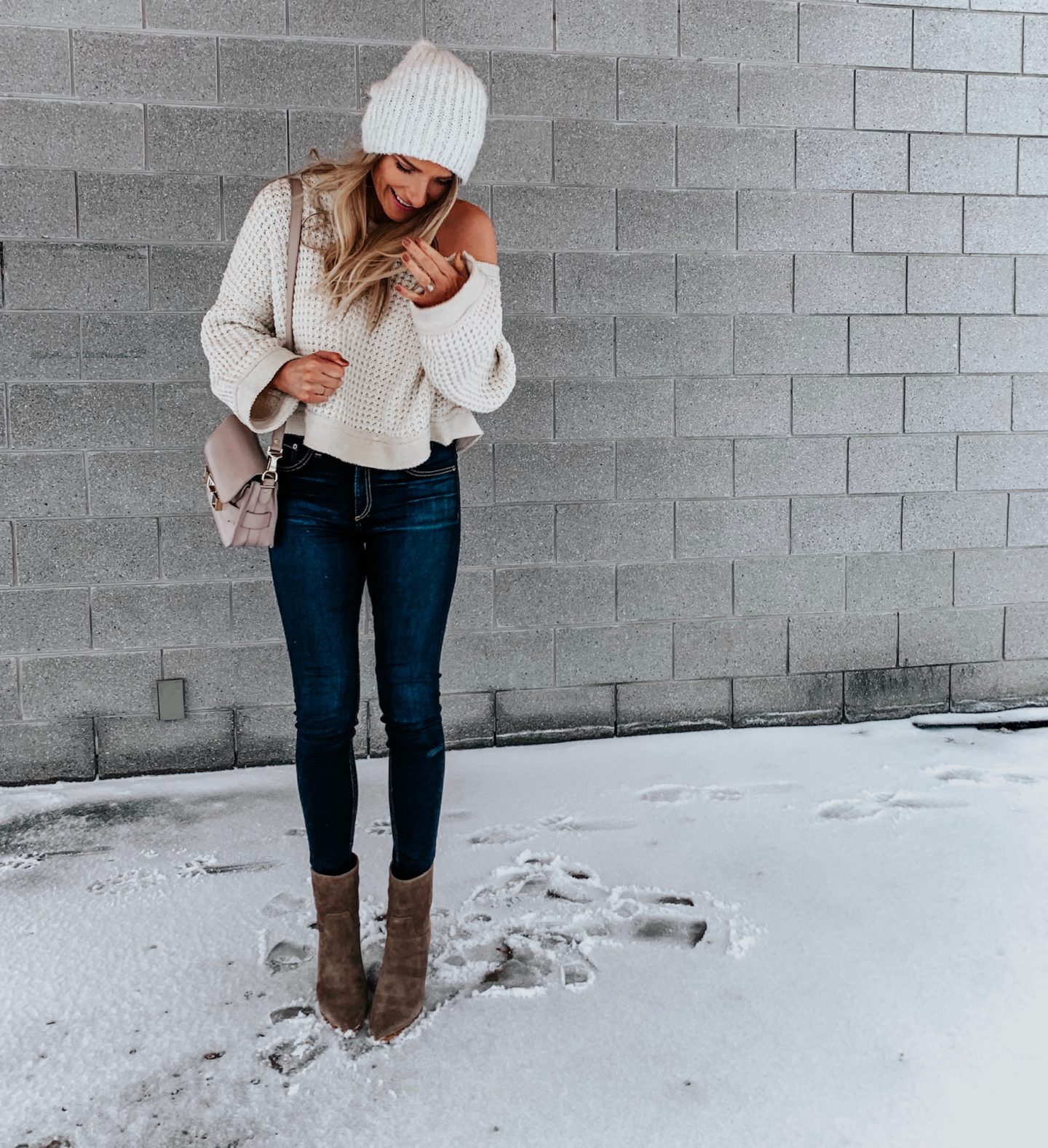 WINTER BEANIE OUTFIT - Life with A.Co by Amanda L. Conquer